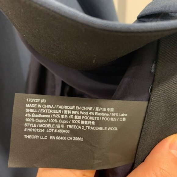 Theory Treeco stretch wool pants - Picture 8 of 11